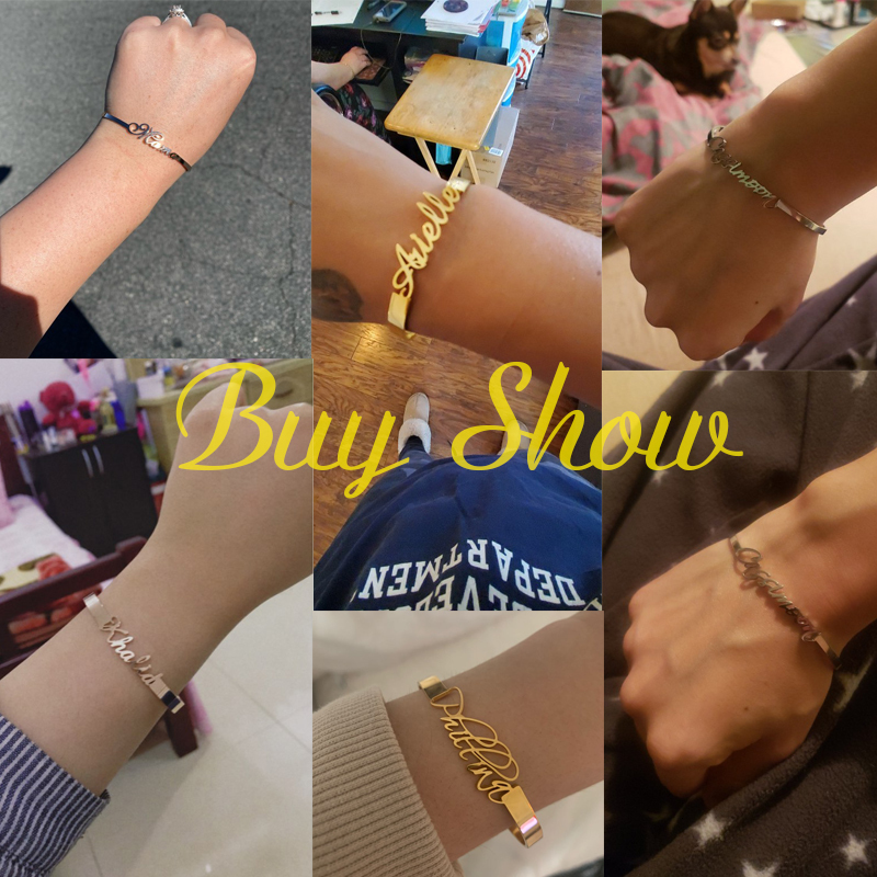 Chain 31 Styles Stainless Steel Customized Bangle Personalized Nameplate Letter Heart Bracelet For Women Girl Jewelry Wedding Gift 230710