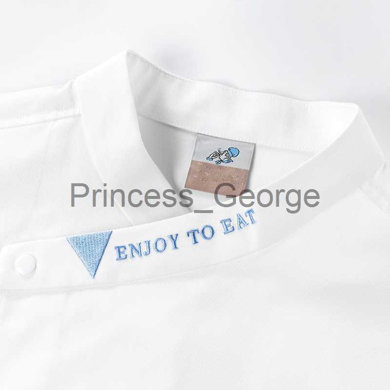 Others Apparel Men Women Wear Kitchen Chef Uniform Bakery Hotel Food Service Cook Coat Catering Restaurant Cooking Sushi Canteen Work Jacket x0711