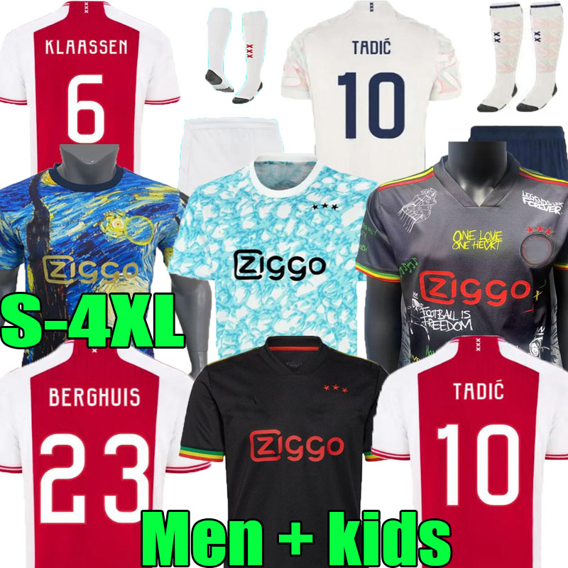 XXXL 2023 2024 new AjaxS TADIC home Soccer Jerseys 21 22 23 24 HOME away BASSEY BERGHUIS CRUYFF Kits KLAASSEN BERGWIJN MARLEY 3rd black football shirts men kids set, 23/24;away
XXXL 2023 2024 new AjaxS TADIC home Soccer Jerseys 21 22 23 24 HOME away BASSEY BERGHUIS CRUYFF Kits KLAASSEN BERGWIJN MARLEY 3rd black football shirts men kids set, 23/24;away