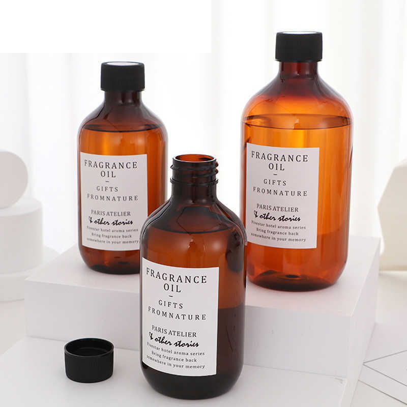 Aromatherapy 500ml No Fire Aroma Essential Oil Hotel Perfume Lavender Plant Essential Oil Supplement Liquid Home Air Freshener