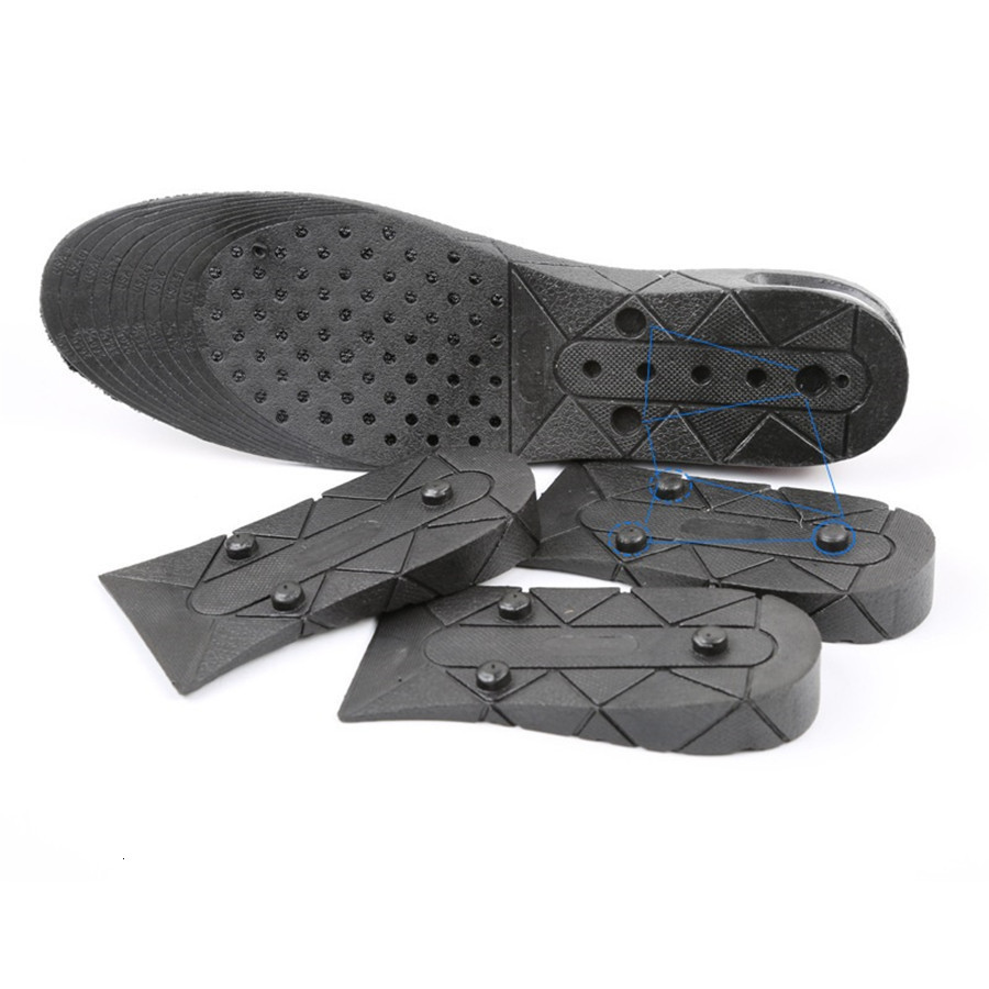 Shoe Parts Accessories 3-9cm Height Increase Insole Cushion Height Lift Adjustable Cut Shoe Heel Insert Taller Women Men Unisex Quality Foot Pads 2307