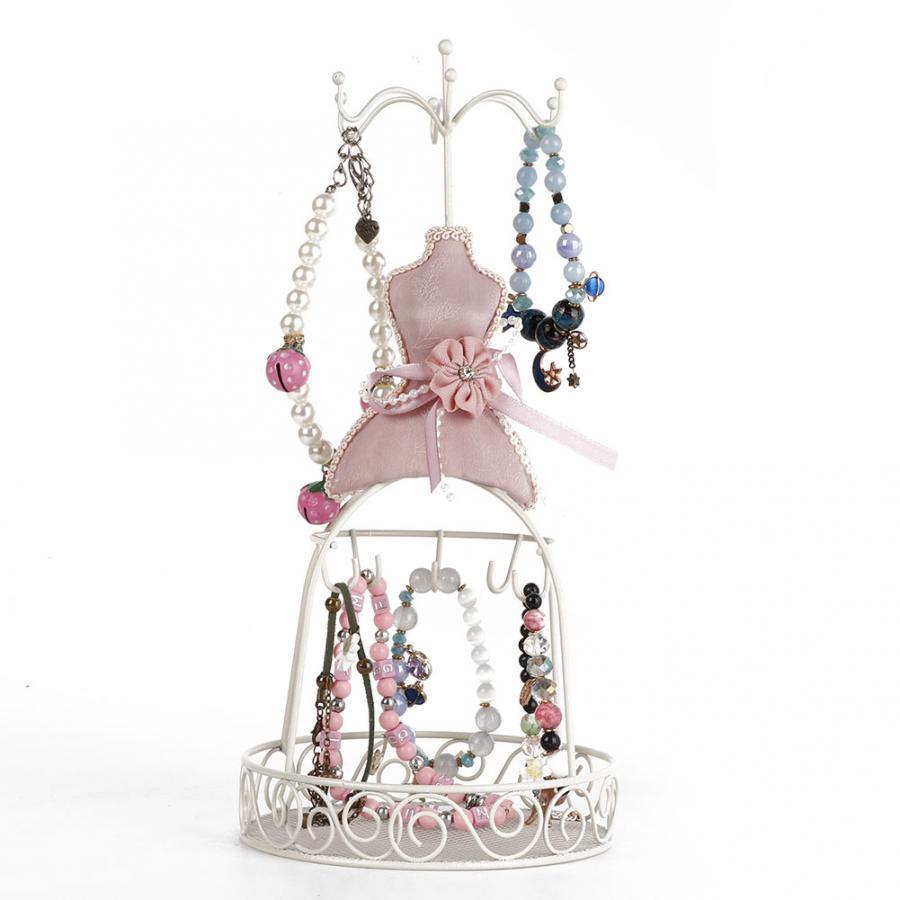 Jewelry Boxes Creative Rack Model Dress High heeled Shoes Earring Necklace Ring Holder Stand Display Organizer Gift 230710