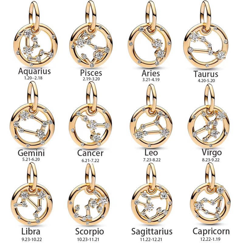 925 Sterling Silver Gorgeou 14K Gold Graduation Hat Star Family Tree Hanging Charm Bracelet Jewelry Fashion Accessorie Free Delivery