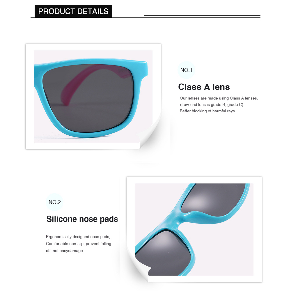 Sunglasses Children's Sun Glasses Polarized Lens Classic Sunglasses For Kids Babies Boy Girl Cute UV400 Protection Vintage Eyewear 8249 230710