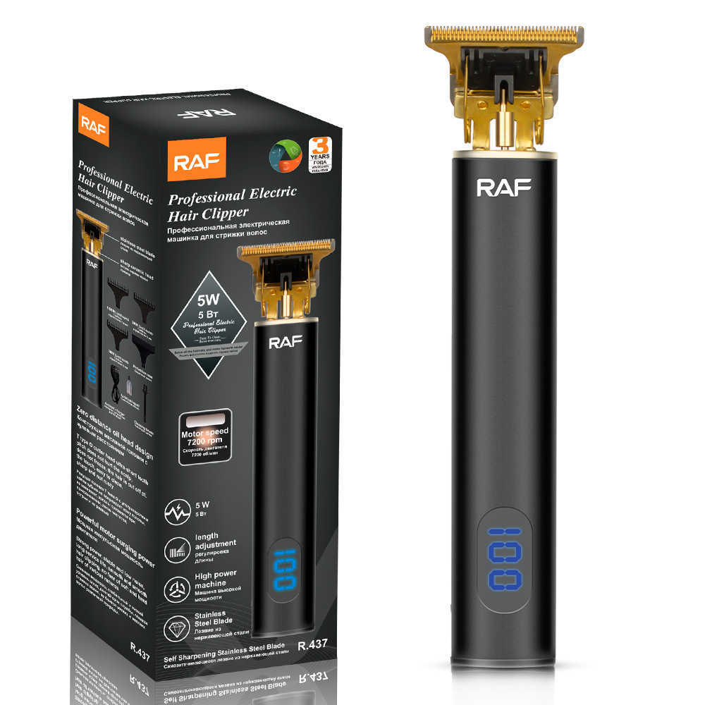 Hair Trimmer Hair Cutting Machine T9 Vintage Hair Trimmer for Men Barber Clippers Professional USB Rechargeable Electric Beard Shaver L23126