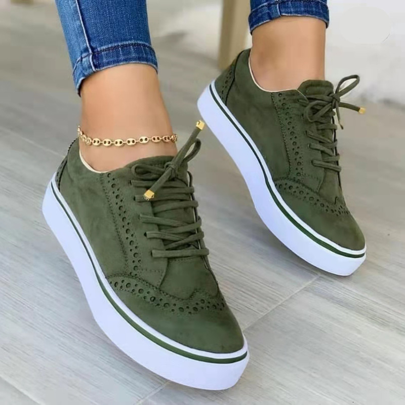 Dress Shoes Sneakers Women Flat Casual Sneaker Spring Fashion Versatile Lace Up Walking Women Shoes Zapatos De Mujer Tendencia 230710