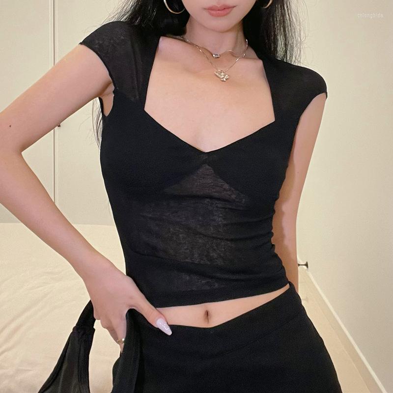 Women' T Shirts Black Sexy V-neck Top Women Irregular Hollow Out Backless Short Sleeve T-shirt For 2023 Summer Slim Crop
Women' T Shirts Black Sexy V-neck Top Women Irregular Hollow Out Backless Short Sleeve T-shirt For 2023 Summer Slim Crop