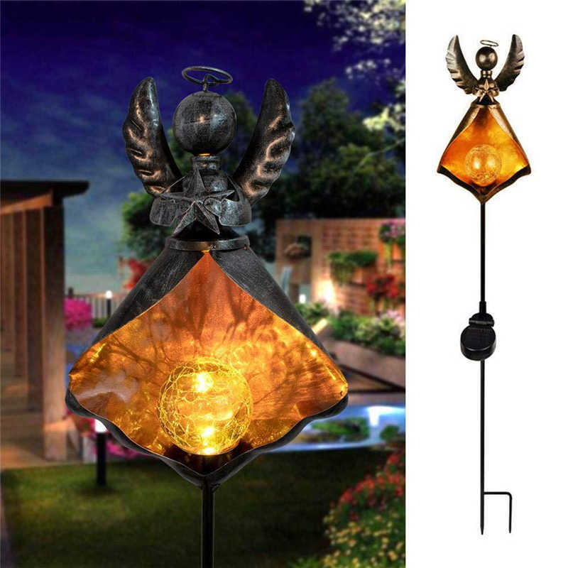 LED Solar Flame Light Metal Outdoor garden lawn lights Wonderful Effect Lamp Waterproof Outdoor Landscape Decorative Lamps New L230620