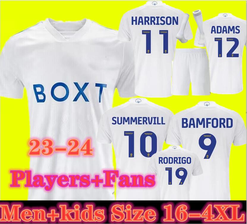 23 24 BAMFORD Llorente Leeds Unitedes soccer jerseys 2023 Adams Aaronson HARRISON Sinisterra JAMES maillots de football kids Kit football shirt player version MAN F, 23/24 home
23 24 BAMFORD Llorente Leeds Unitedes soccer jerseys 2023 Adams Aaronson HARRISON Sinisterra JAMES maillots de football kids Kit football shirt player version MAN F, 23/24 home