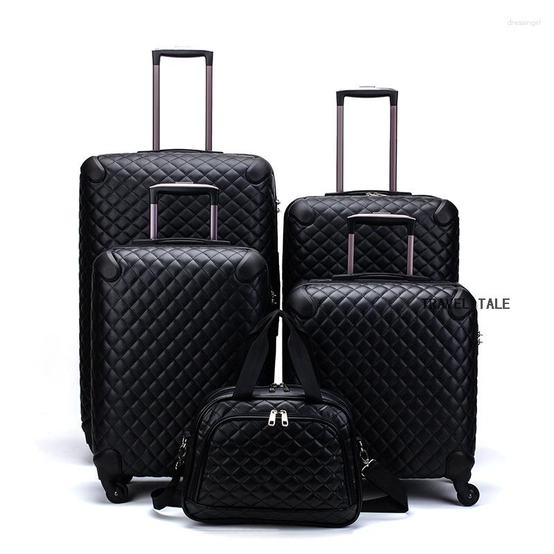 

Suitcases Carrylove 16"20"24"28" Inch Women Cabin Hand Luggage Spinner Leather Travel Trolley Suitcase Set On Wheels