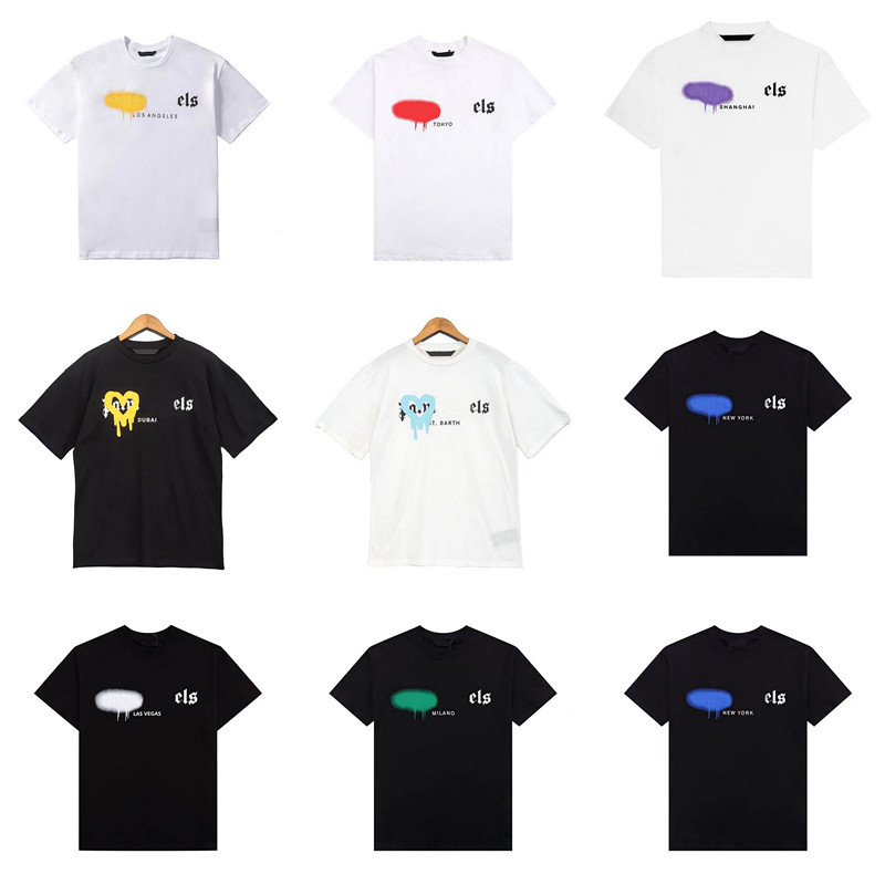 Mens Designer T Shirts Men Tee Shirt Luxe Mens Tshirts Black Designer Shirts for Women Woman Summer Crew Neck Short Sleeve Breathable Cotton Letter Clothes Heart 20ss