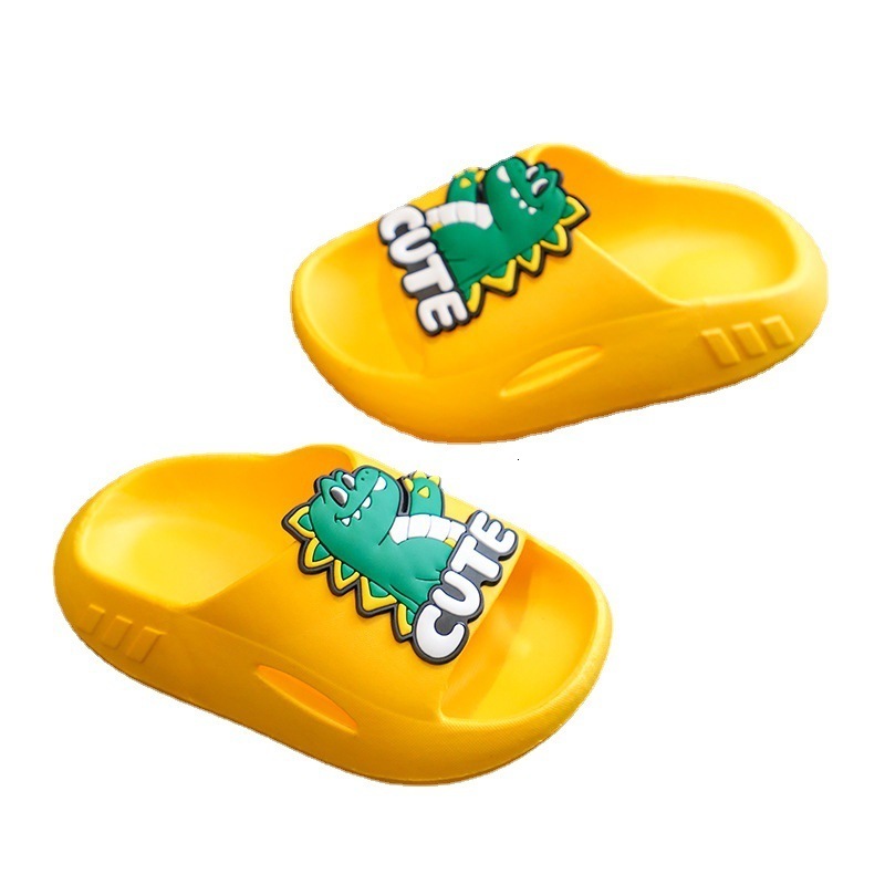 Slipper Summer Children's Slippers Cute Animals Style Breathable Comfortable Non-slip Soft Home Bathroom Slippers Shoes Kids 230710