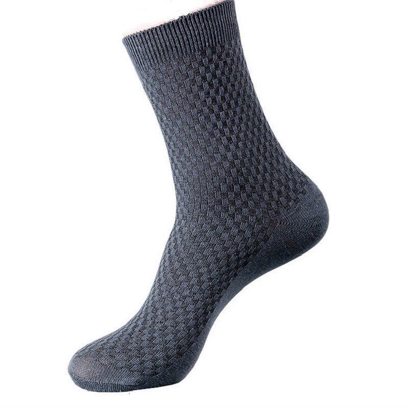 Men's Socks 10 Pairs 2 PairLot Men socks Bamboo Fiber male Socks Classic Business Mens Dress Sock For Winter Gift Plus Size EUR3844 230710