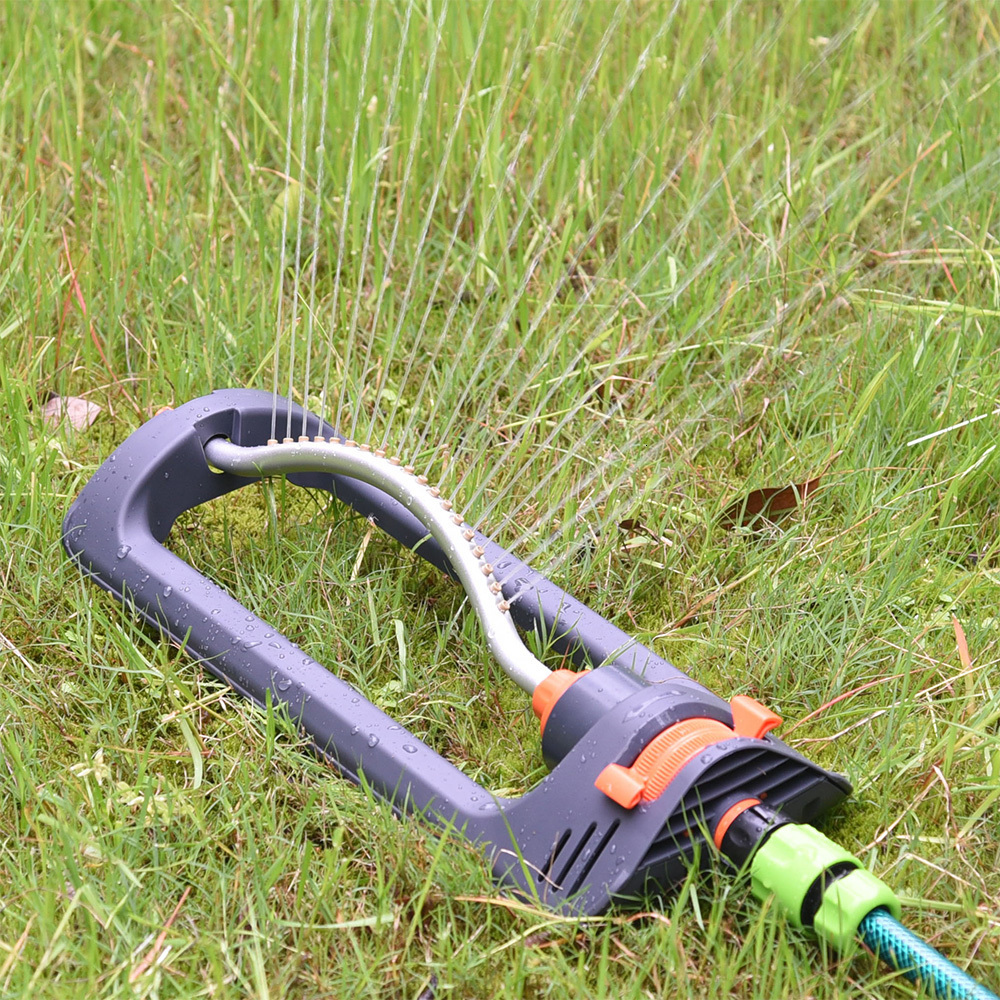 Watering Equipments Indestructible Oscillating Sprinkler Rustproof Automatic Swing Irrigation Sprinkler for Large Lawn and Garden gass 230710