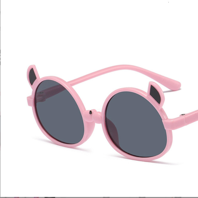 Sunglasses Fashion Children Cartoon Sunglasses Dog Ears Sun Glasses Kids Eyeglasses Anti-UV Spectacles Oversize Frame Ornamental Adumbral 230710