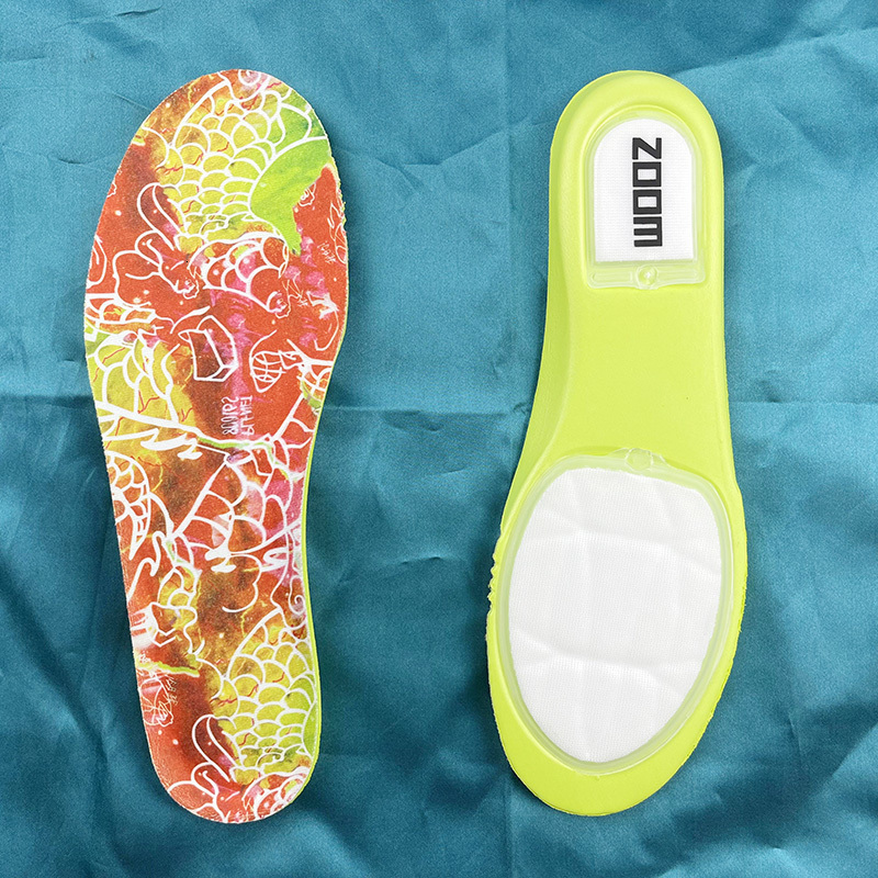 Shoe Parts Accessories Zoom Air Cushion insole front and rear palm shock absorption high elasticity men's and women's sports practical baske