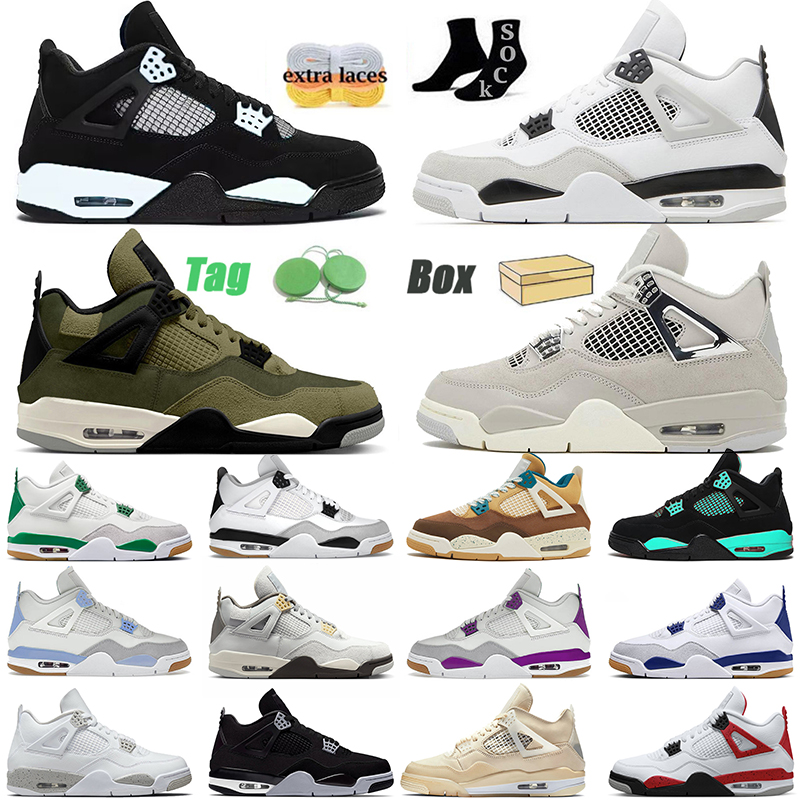 Jumpman 4 Men Basketball Shoes Military Black Cat 4s Red Thunder Frozen Moments Medium Olive Pine Green University Blue Sail White Oreo Women Mens Trainers Sneakers, N21 grey 36-45
Jumpman 4 Men Basketball Shoes Military Black Cat 4s Red Thunder Frozen Moments Medium Olive Pine Green University Blue Sail White Oreo Women Mens Trainers Sneakers, N21 grey 36-45