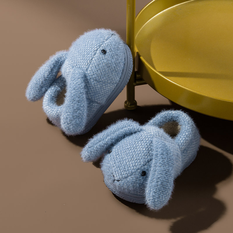 Slipper Cute Children Fuzzy Slippers Autumn Winter Home Indoor Warm Cotton Slippers Baby Kids Shoes Boys Girls Plush Slipper 230710
