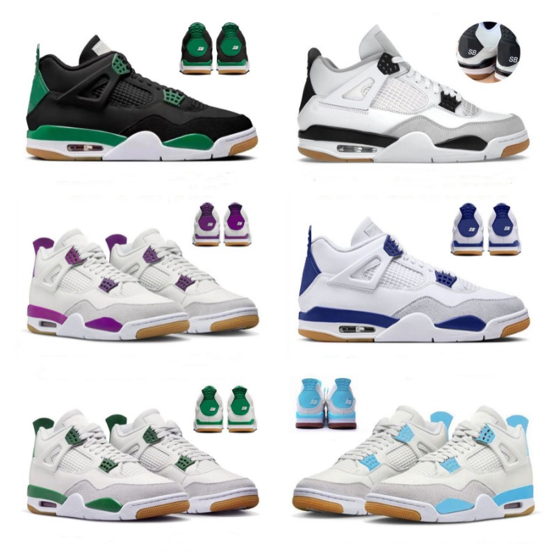 4s Pine Green SB Basketball Shoes 4 Frozen Moments Cacao Wow Thunder Military Black Cat Canvas University Blue Men Women Trainers Outdoor Sports with box, 13
4s Pine Green SB Basketball Shoes 4 Frozen Moments Cacao Wow Thunder Military Black Cat Canvas University Blue Men Women Trainers Outdoor Sports with box, 13