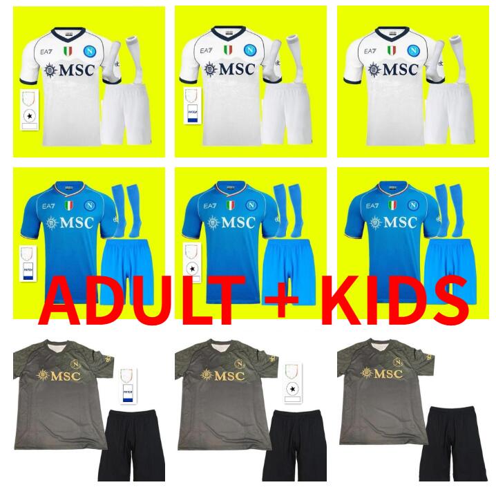 2023 2024 Napoli Soccer Jerseys MARADONA LOZANO KVARATSKHELIA 23 24 SSC Naples MAGLIA ANGUISSA OSIMHEN Men Kids Kit socks full set
2023 2024 Napoli Soccer Jerseys MARADONA LOZANO KVARATSKHELIA 23 24 SSC Naples MAGLIA ANGUISSA OSIMHEN Men Kids Kit socks full set
