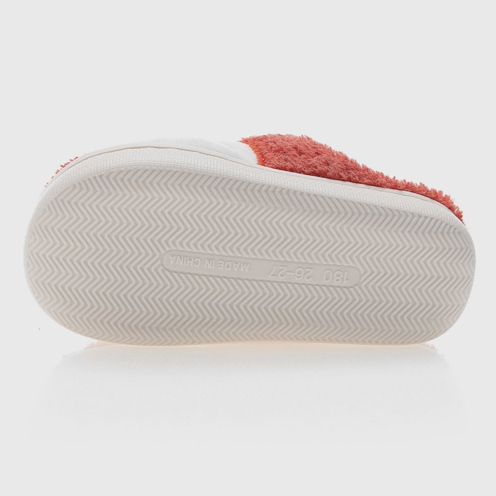 Slipper Cartoon Rabbit Children's Slippers Winter Solid Furry Floor Slippers for Kids Soft Bottom Warm Plush Boys Girls House Shoes 230710