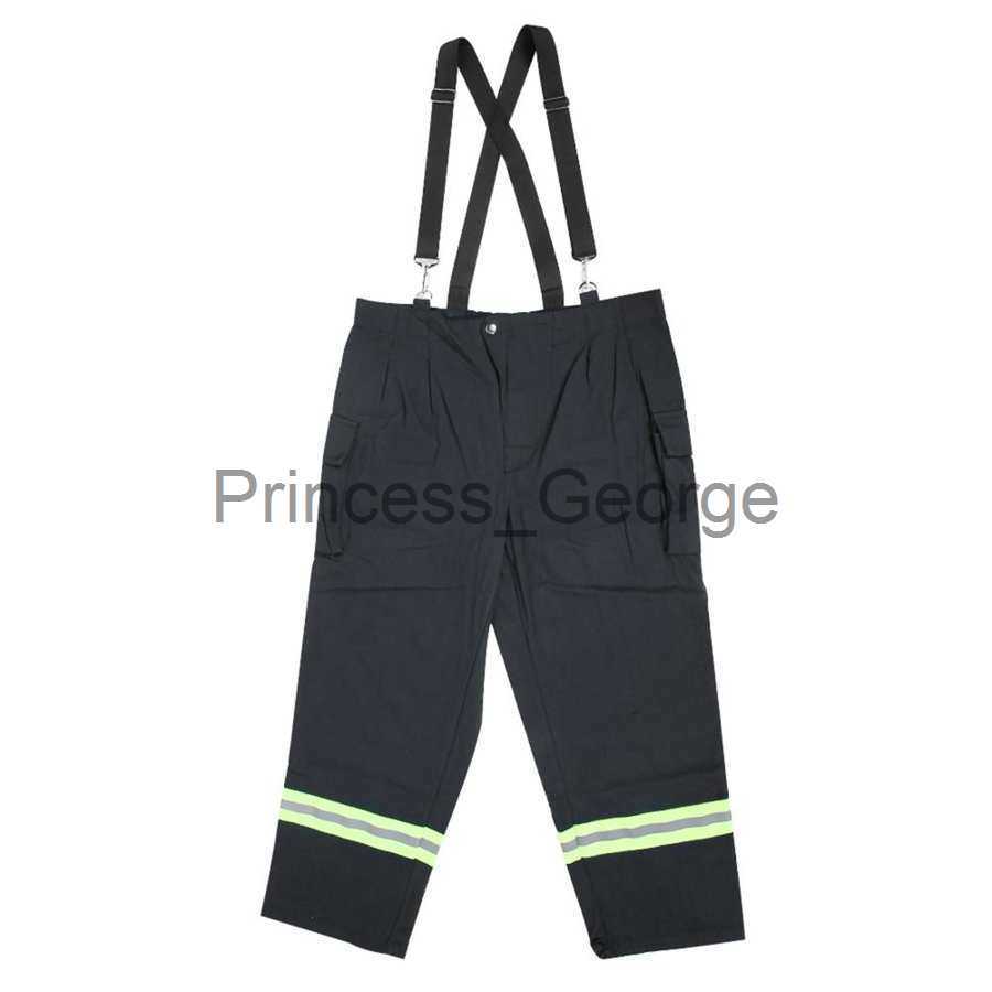 Others Apparel Fire Equipment Flame Retardant Fireproof Heatproof Firemen Protective Clothing Reflective Coat Trousers Fire Resistant Clothes x0711