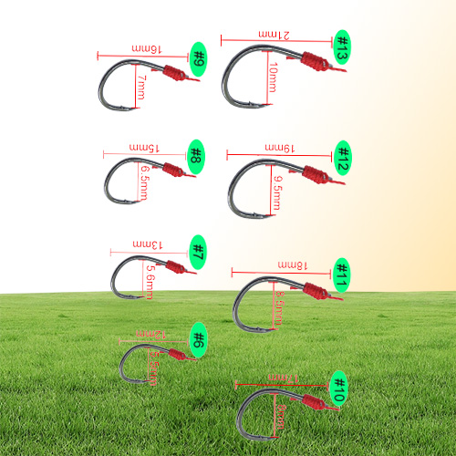 Fishing Carp Hooks Powerful Explosion Stainless Steel Heavy Duty Nylon Deepwater Carp Fishing Hook Powerful Bait Trap Hook System