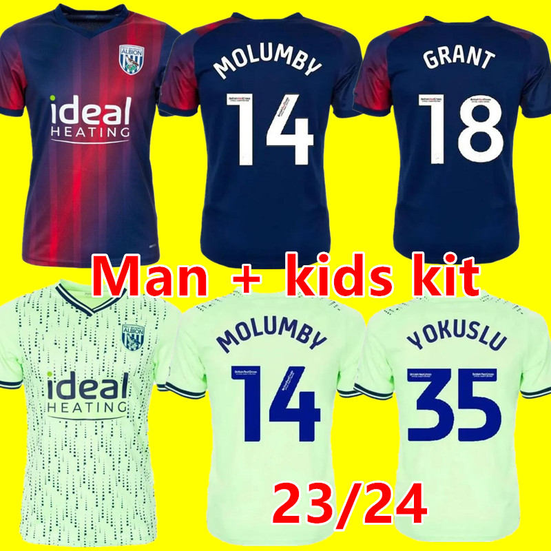 23 24 WEST Bromwich Soccer Jerseys LIVERMORE DIANG BRUNT Albion football shirt 2023 24 Home Away Robson-Kanu PHILLIPS Men Kids kit sets uniforms
23 24 WEST Bromwich Soccer Jerseys LIVERMORE DIANG BRUNT Albion football shirt 2023 24 Home Away Robson-Kanu PHILLIPS Men Kids kit sets uniforms