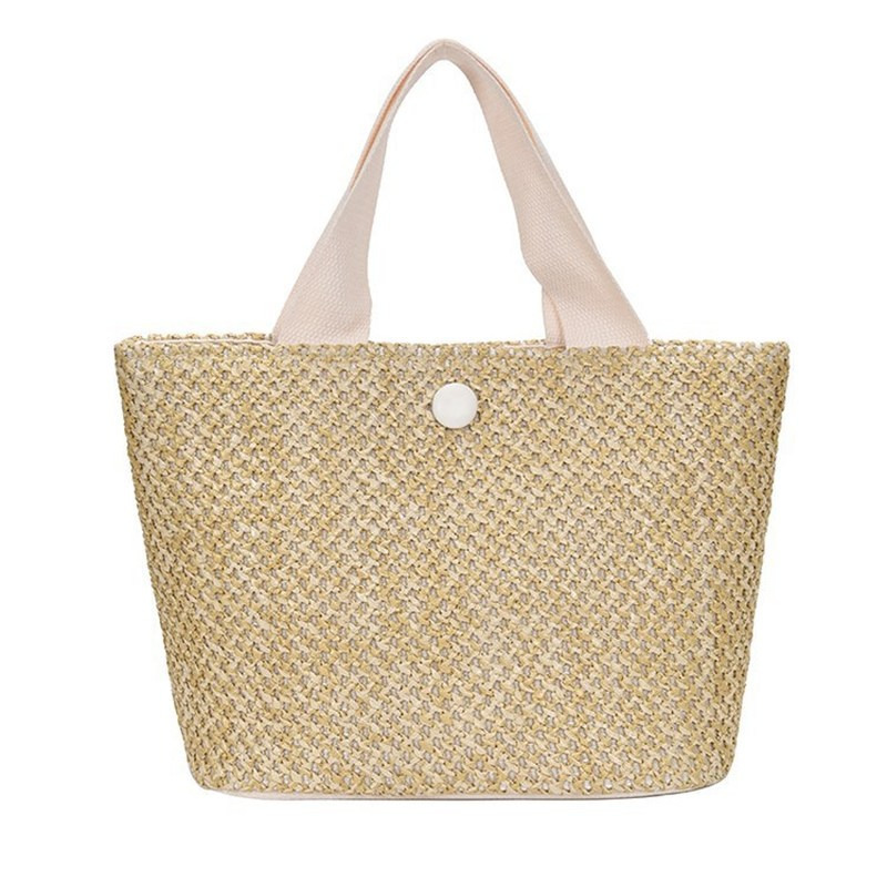 New Free Shipping Designer Bag Evening Bags Summer Bohemian Handmade Weaving Women Beach Straw Bag Wrapped Rattan Basket Handbags