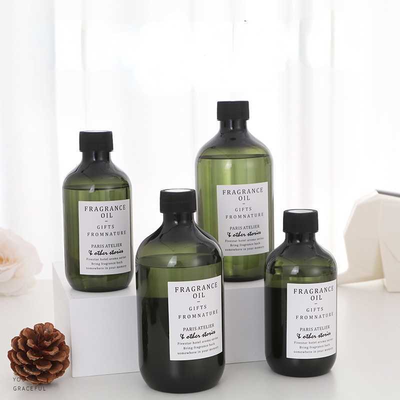 Aromatherapy 500ml No Fire Aroma Essential Oil Hotel Perfume Lavender Plant Essential Oil Supplement Liquid Home Air Freshener