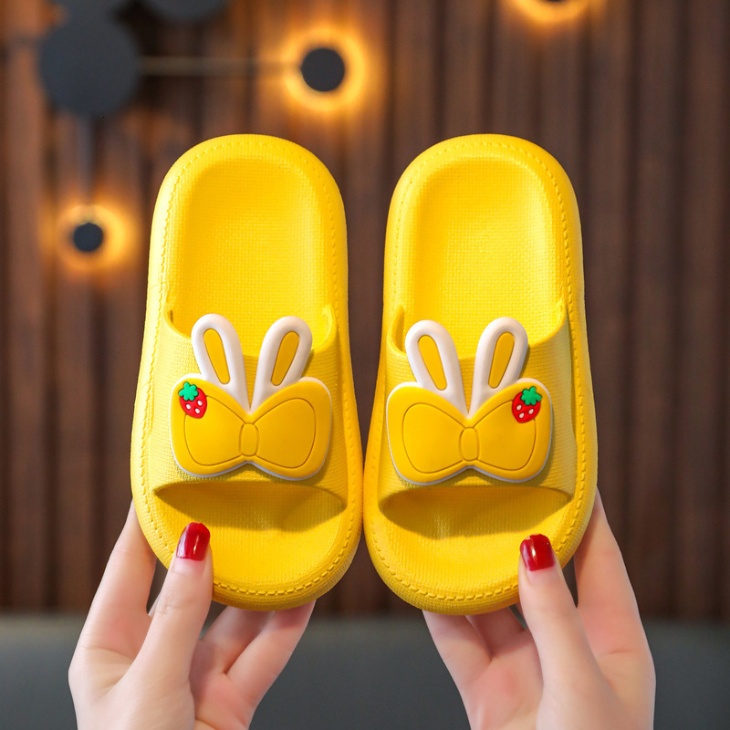 Slipper Children Bathroom Slippers Girls Home Shoes Cartoon Non-slip Indoor House Slippers Boy Kids Teenagers Summer Family Shoes Adult 230710