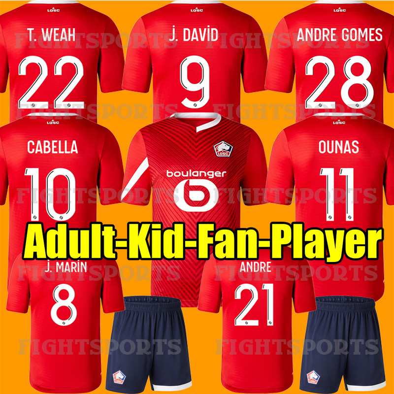 2023 LOSC Lille soccer jerseys CABELLA J DAVID FONTE BAMBA OUNAS football shirt Lille Olympique M.BAYO maillot Adult Men Kids Kit Equipment 23 24 season jersey, 23 24 home patch
2023 LOSC Lille soccer jerseys CABELLA J DAVID FONTE BAMBA OUNAS football shirt Lille Olympique M.BAYO maillot Adult Men Kids Kit Equipment 23 24 season jersey, 23 24 home patch