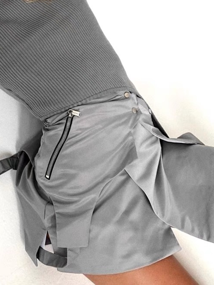 Skirts DEAT Fashion Women Skirt High Waist Deconstruct Multi-layer Irregular Stitching Asymmetric Mini Skirts Spring 17A4000H 230710