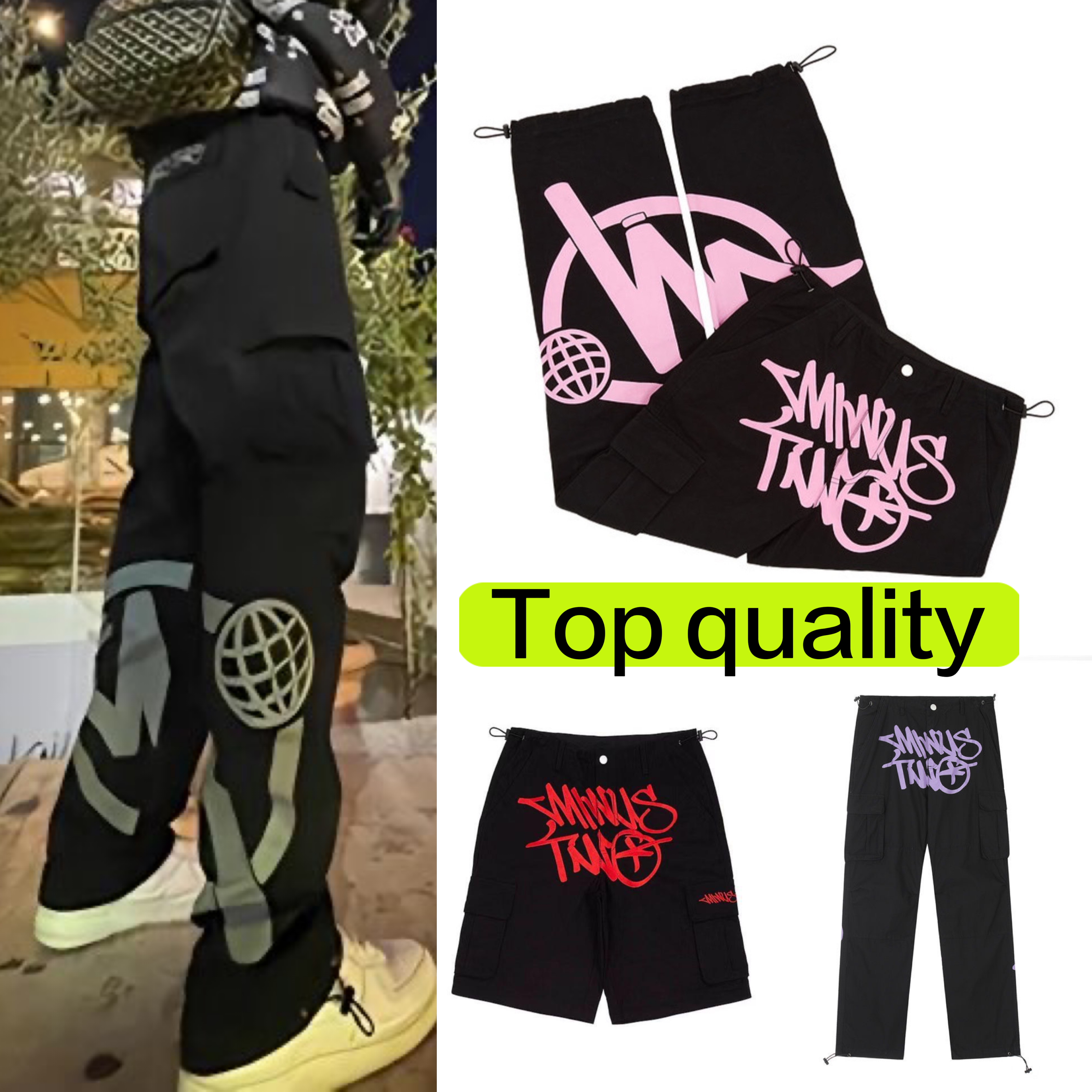 2023 Minus Two Cargo Pants Harajuku Casual Loose Punk Rock Straight Wide Leg Trouser Streetwear Y2k Retro Street Trend Overalls 2 CZ4G, Brown
2023 Minus Two Cargo Pants Harajuku Casual Loose Punk Rock Straight Wide Leg Trouser Streetwear Y2k Retro Street Trend Overalls 2 CZ4G, Brown