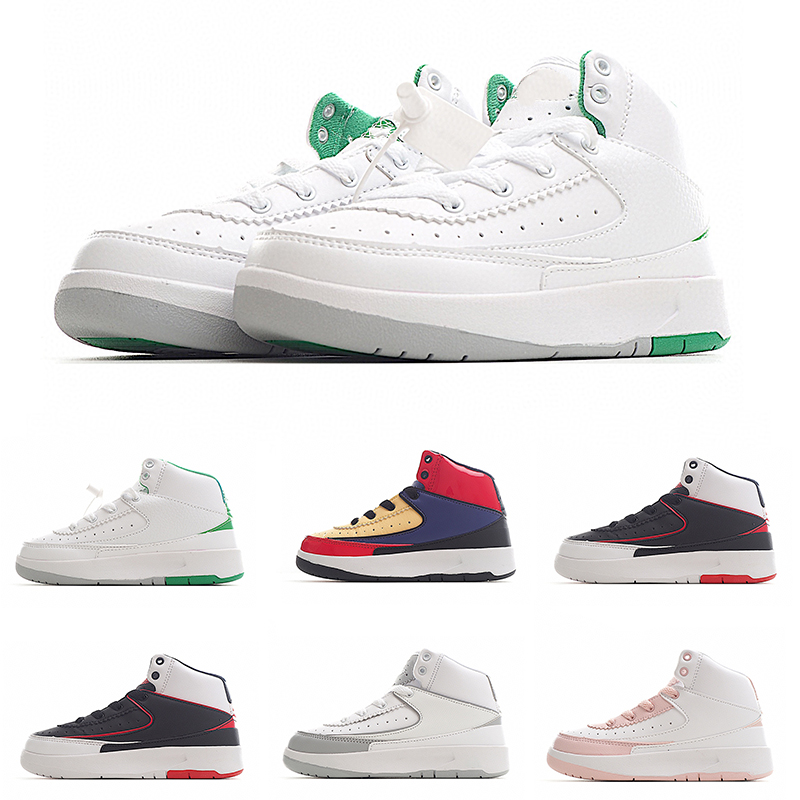 Jumpman 2 Kids Sport Shoes White Multi-Color Crystal Blue Sneakers Basketball shoes Chicago OG Mid 2S Lucky Green Multicolor Cement Grey Soft Pink Trainers Trainers
Jumpman 2 Kids Sport Shoes White Multi-Color Crystal Blue Sneakers Basketball shoes Chicago OG Mid 2S Lucky Green Multicolor Cement Grey Soft Pink Trainers Trainers