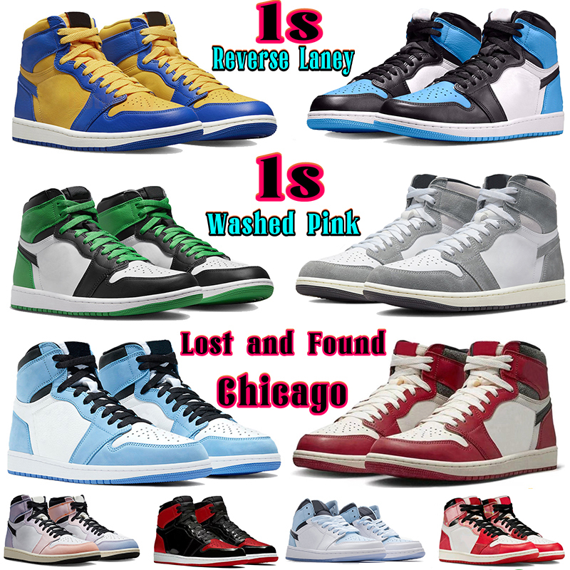 UNC toe 1 1s Mens basketball shoes Jumpman Reverse Laney Washed Pink Lost and Found Retros High OG university blue Lucky Green bred Patent men women sneakers trainers, 52 royal
UNC toe 1 1s Mens basketball shoes Jumpman Reverse Laney Washed Pink Lost and Found Retros High OG university blue Lucky Green bred Patent men women sneakers trainers, 52 royal
