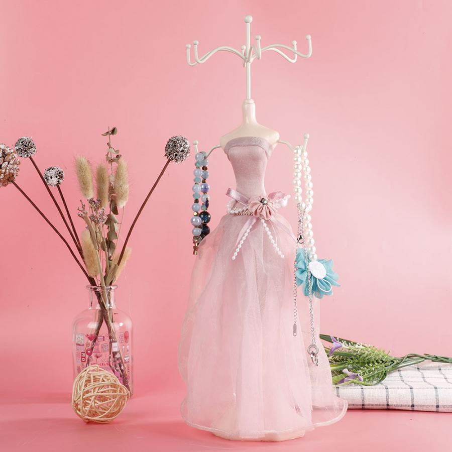 Jewelry Boxes Creative Rack Model Dress High heeled Shoes Earring Necklace Ring Holder Stand Display Organizer Gift 230710