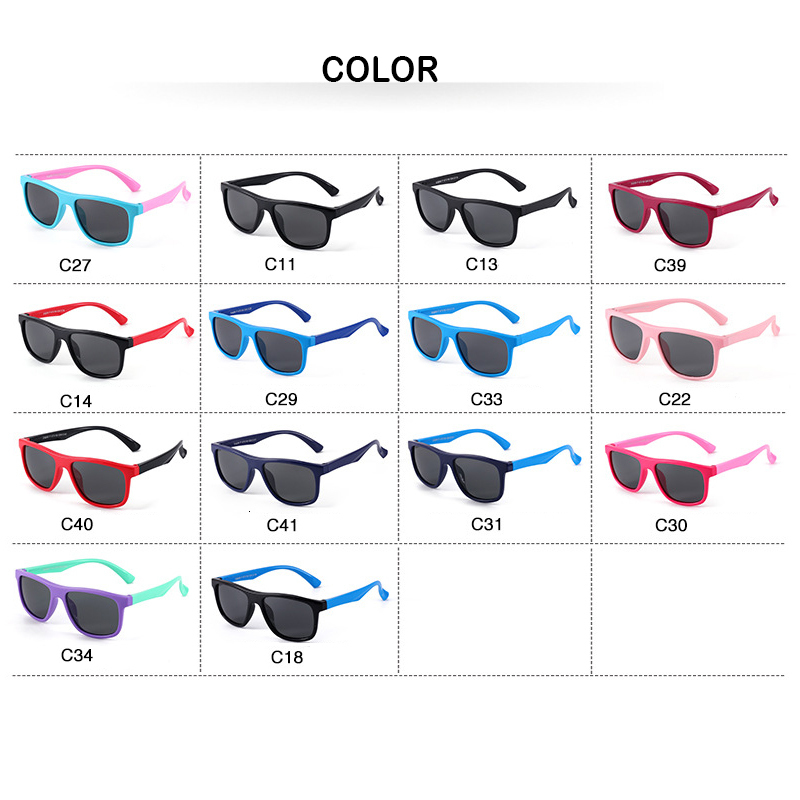 Sunglasses Children's Sun Glasses Polarized Lens Classic Sunglasses For Kids Babies Boy Girl Cute UV400 Protection Vintage Eyewear 8249 230710