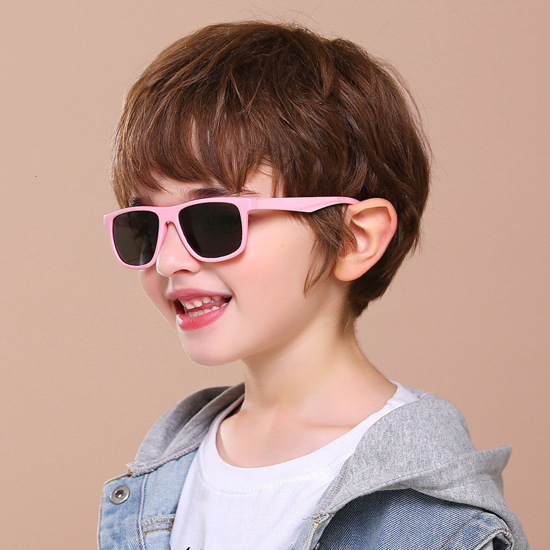 Sunglasses Children's Sun Glasses Polarized Lens Classic Sunglasses For Kids Babies Boy Girl Cute UV400 Protection Vintage Eyewear 8249 230710