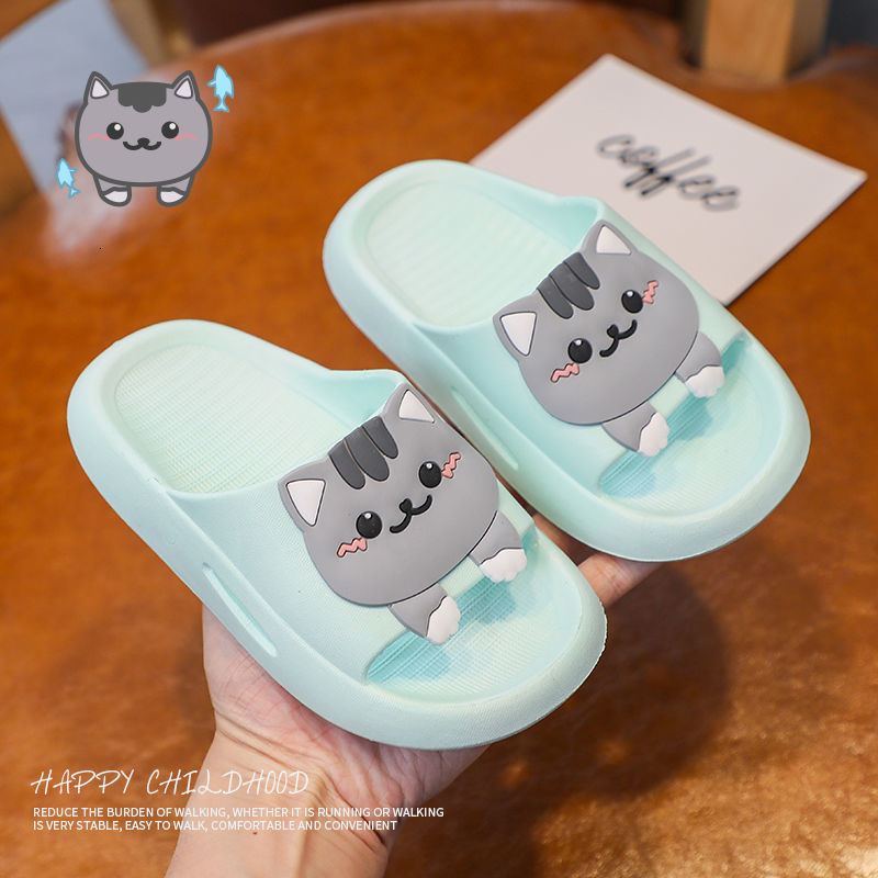 Slipper Cartoon Animal Kids Shoes Rabbit Dog Children Slippers Summer Soft Sole Bathroom Shoes Non-Slip Comfort Home Slippers Baby Shoes 230710