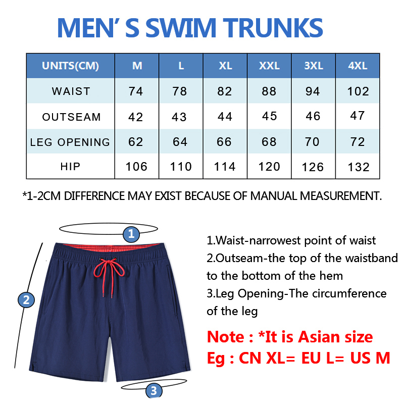 Men's Shorts Datifer Men's Sportswear Plus Size Swimwear Printed Swimwear Men's Elastic Waist Sports Beach Shorts 230711