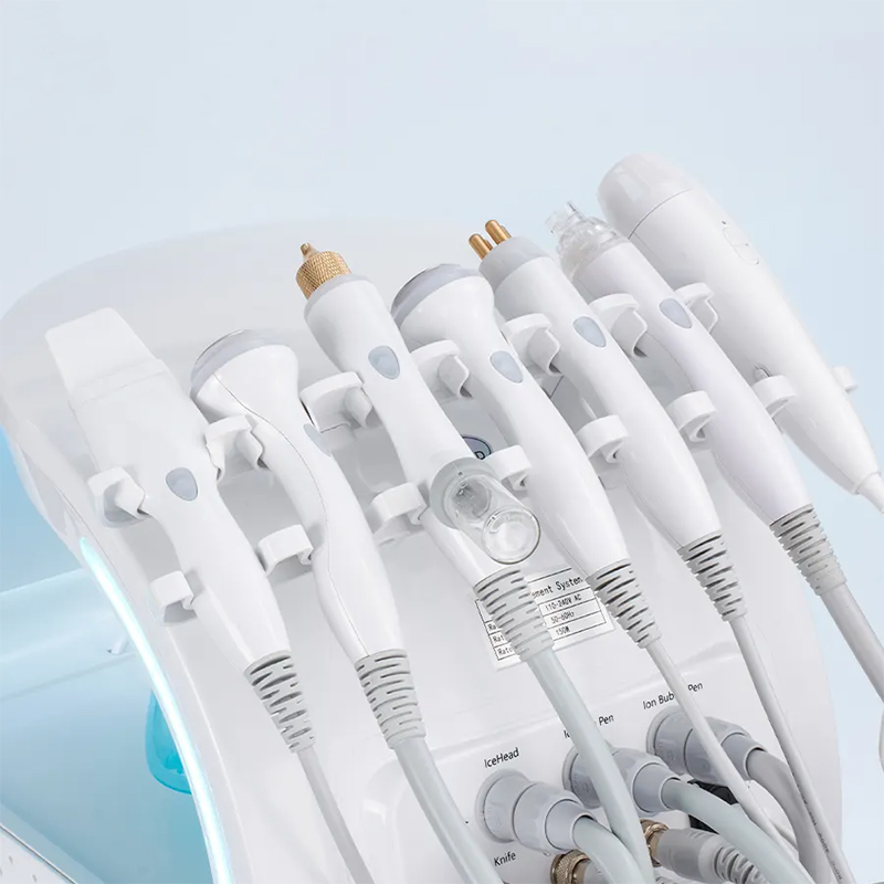 Facial Spa Skin Rejuvenation 7 in 1 H2O2 Small Bubble Aqua Peel Facial Machine Oxygen Jet Water Beauty Equipment Machine