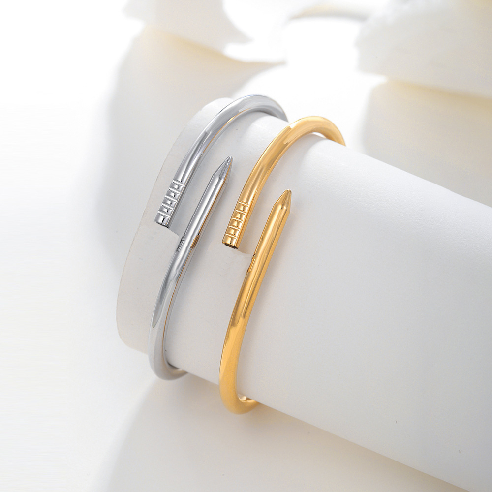 Love Bracelet bangles women Mens Stainless Steel Alloy Armband Pulsera Pulseras Plated Gold Sier Rose Jewelry Dia Bracelets