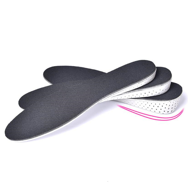 Shoe Parts Accessories 1 Pair Hard Breathable Memory Foam Height Increase Insole Heel Lifting Inserts Lifts Pads Elevator Insoles for Unisex 230711