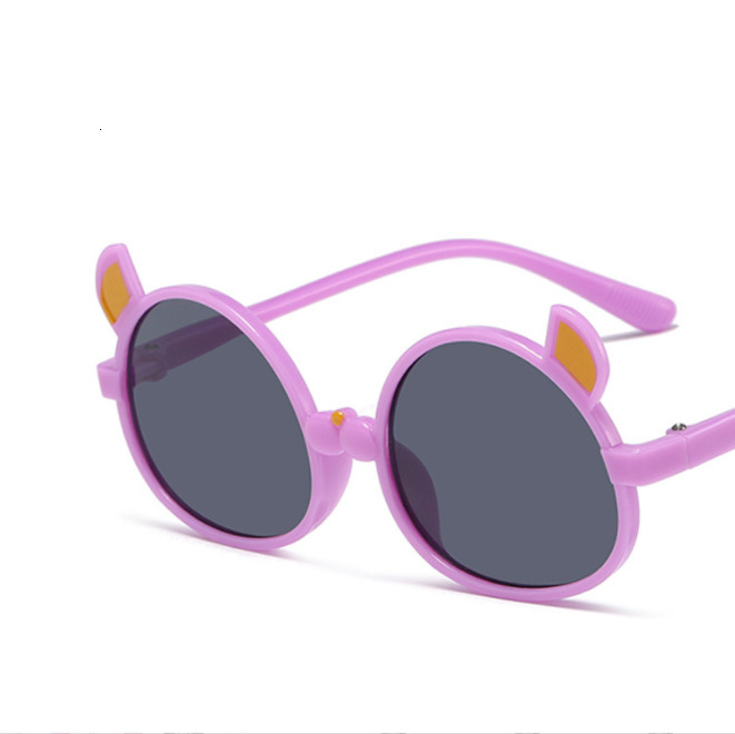 Sunglasses Fashion Children Cartoon Sunglasses Dog Ears Sun Glasses Kids Eyeglasses Anti-UV Spectacles Oversize Frame Ornamental Adumbral 230710