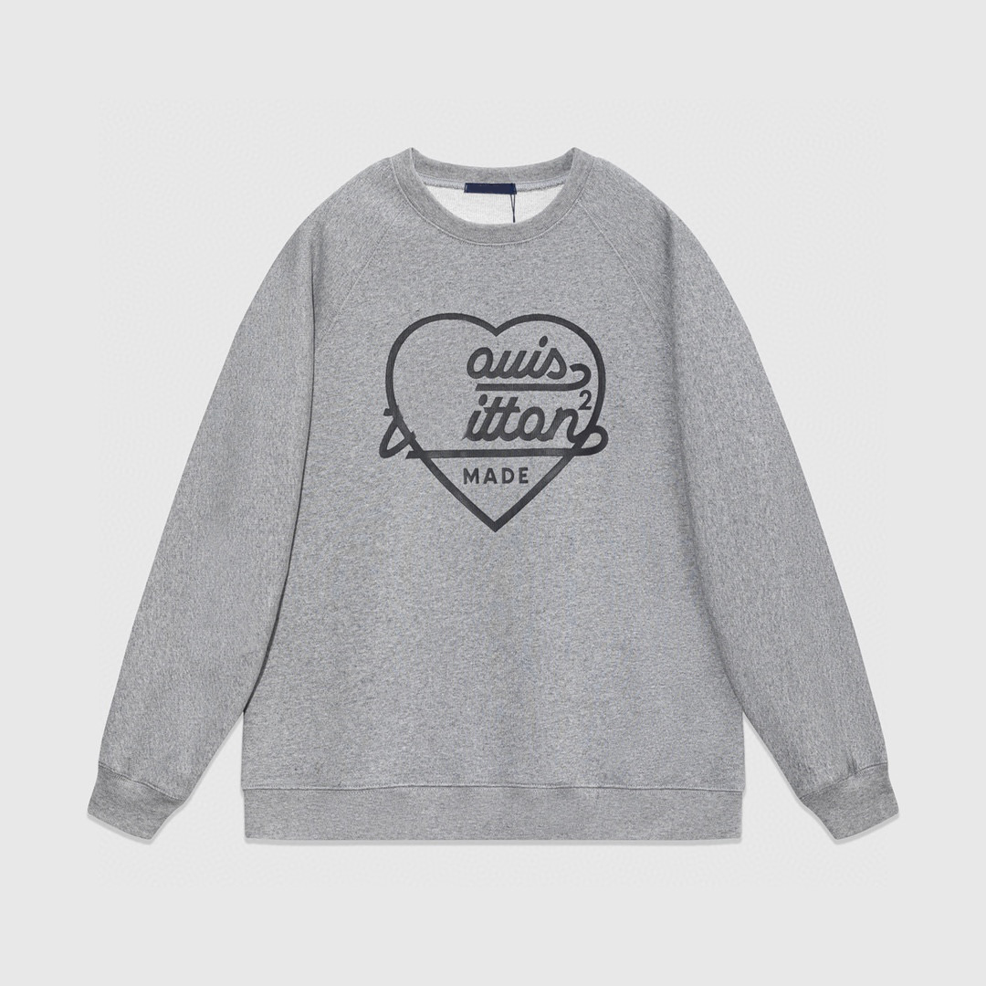 Men's Plus Size Hoodies & Sweatshirts Round neck embroidered and printed polar style summer wear with street pure cotto dg2e2