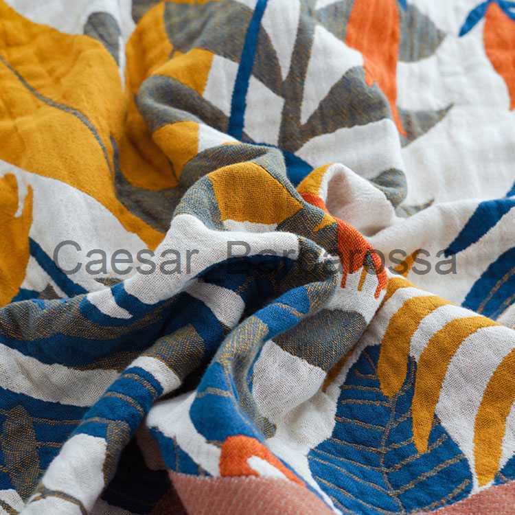 Blankets Nordic throw blanket 100 Cotton summer cool quilt single double king size blankets soft Breathable bedspread boho sofa towel x0711