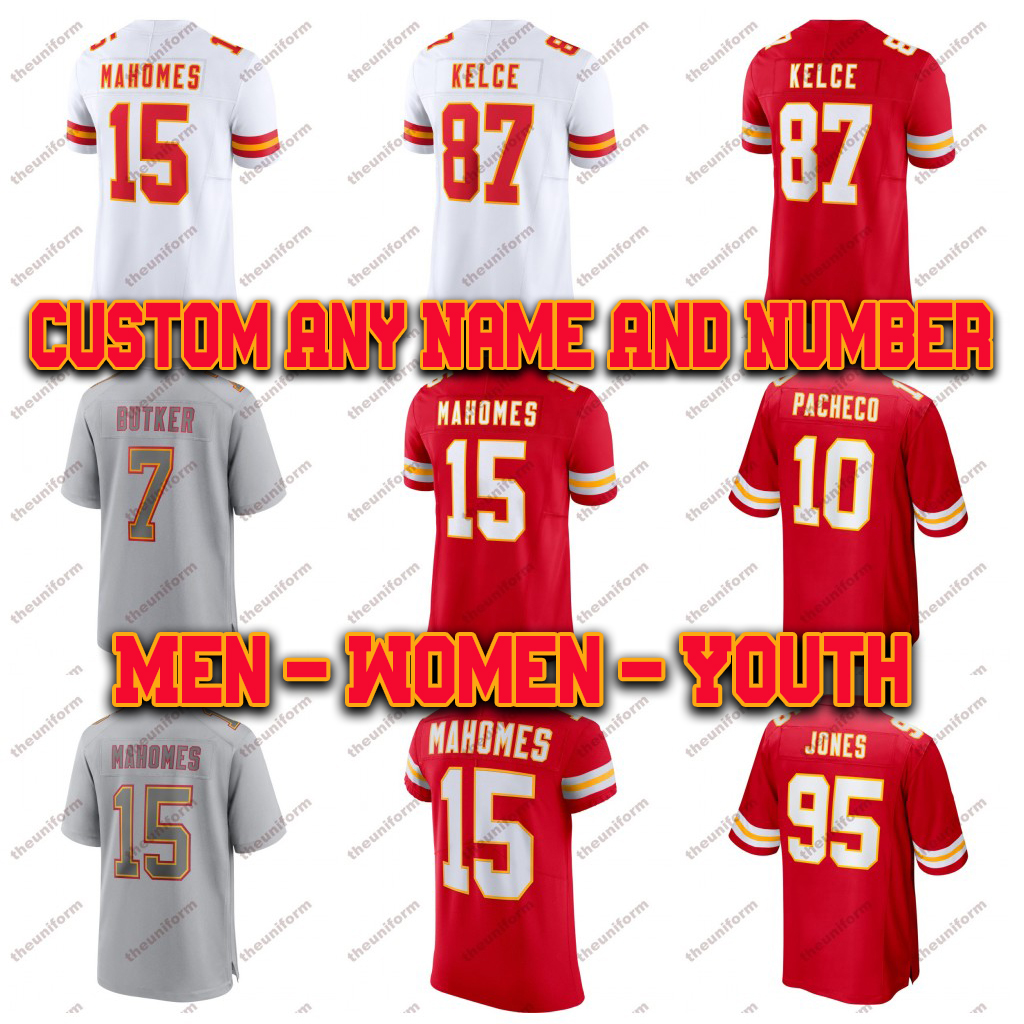 Custom Mens 15 Mahomes American Football Jerseys 9 Smith-Schuster 87 Kelce 10 Pacheco 32 Bolton 95 Jones 19 Toney Womens Youth Football Jersey Size S, Green
Custom Mens 15 Mahomes American Football Jerseys 9 Smith-Schuster 87 Kelce 10 Pacheco 32 Bolton 95 Jones 19 Toney Womens Youth Football Jersey Size S, Green