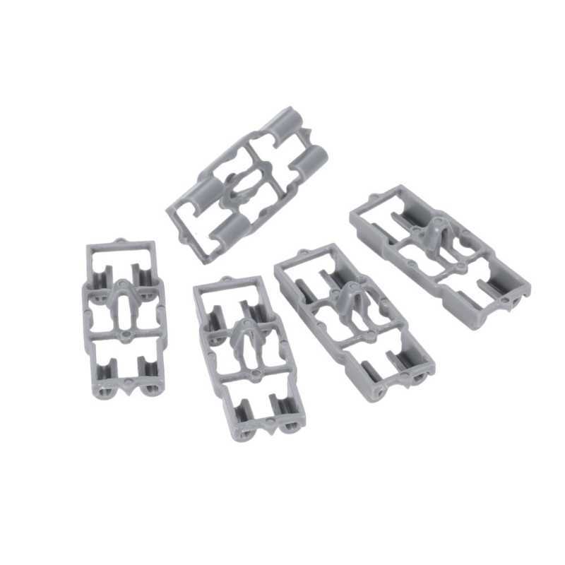 10pcs Car Lower Door Weatherstrip Fixed Clips Auto Front Rear Plastic Seal Retainer Clip Fastener Car Accessories for BMW X5 E53