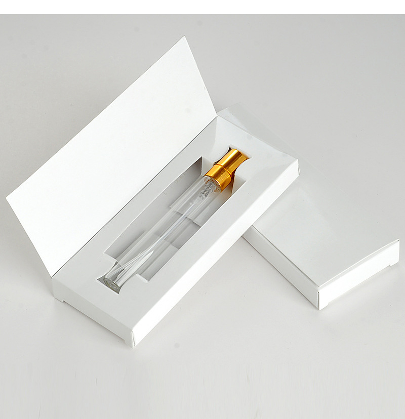 10ML Empty perfume bottle Customizable Paper Boxes With Atomizer Empty Perfume Packaging Custom Logo for gift